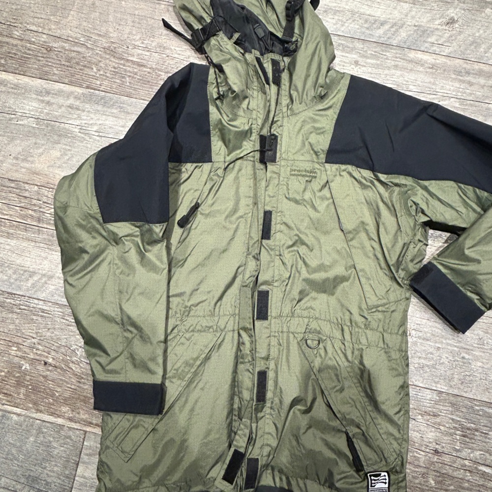 Green and Black Jacket